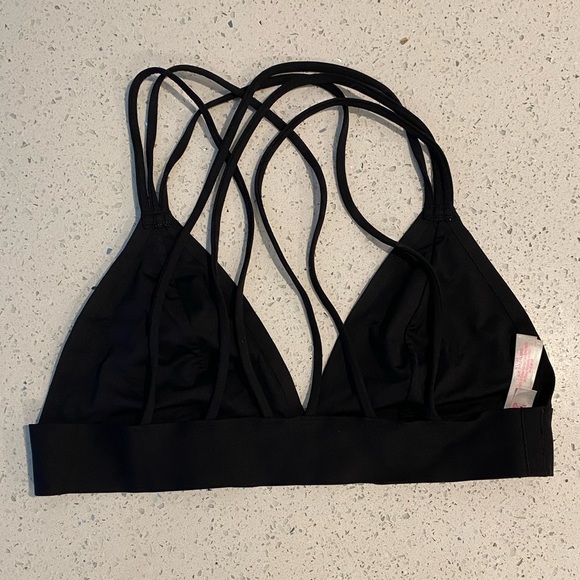 Victoria's Secret Black Strappy Bralette - Picture 2 of 2